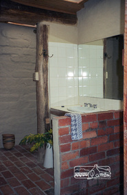 Photograph, Gayle Blackwood, Mudbrick house, possibly St Andrews area, c. Feb 2002
