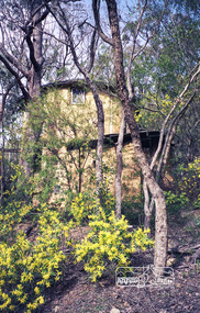 Photograph, Gayle Blackwood, Tower at back of mudbrick house, possibly St Andrews area