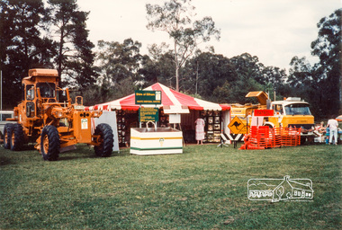 Photograph, Shire of Eltham display at the 1987 Eltham Community Festival, 7 November 1987, 07/11/1987