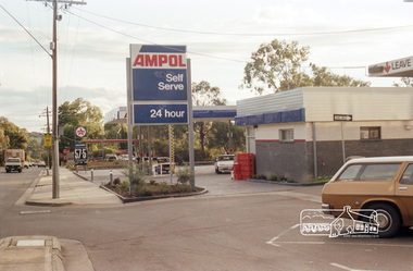 Photograph, Ampol Service Station, 49 Main Road, Lower Plenty, c.1989, 1989c