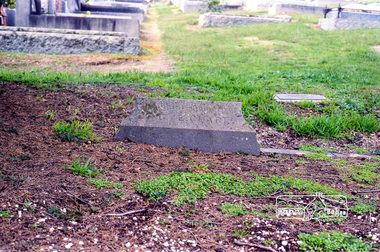 Photograph, Clark; Eltham cemetery, August 2007, 2007