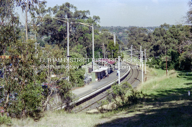 Negative - Photograph, Montmorency Railway Station, 1998c