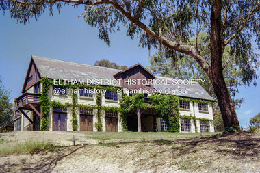 Negative - Photograph, "The Barn", built by Jelbart, c.1945, 93 Arthur Street, Eltham, 1998c