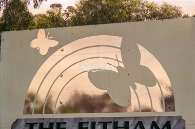 Negative - Photograph, Sign, The Eltham Copper Butterfly, 1998c