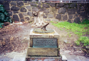 Photograph, Memorial to Ada Lyon, Eltham War Memorial Grounds, Main Road, Eltham, August 1996