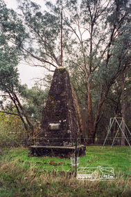 Photograph, Hume and Hovell Monument, Back Creek Road, old Back Creek school site, Back Creek, c.1998, 1998c