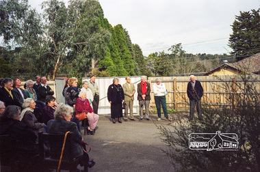 Photograph, Opening Ceremony of Local History Centre, 728 Main Road, Eltham, 12 July 1998, 12/07/1998