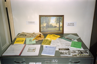 Photograph, Local History Centre display for Opening Day, 12 July 1998, 12/07/1998