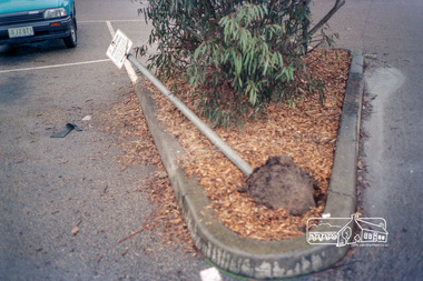 Photograph, Luck Street carpark, Eltham, c.1988, 1988c