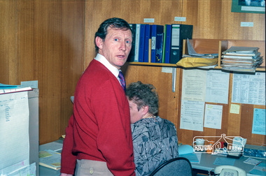 Photograph, Chas McKinna, Building Inspector, Shire of Eltham, c.1989, 1989c