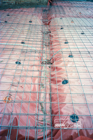 Photograph, Building construction works, Eltham Lower Park, c.Oct 1987, 1987c