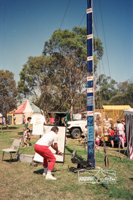 Photograph, Eltham Shire Council display at the 1987 Eltham Community Festival, 7 November 1987, 07/11/1987