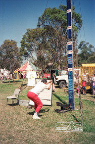 Photograph, Eltham Shire Council display at the 1987 Eltham Community Festival, 7 November 1987, 07/11/1987