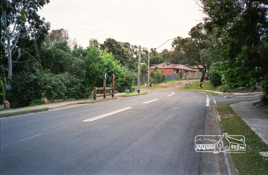 Photograph, Looking north along Looker Road at intersection with Buena Vista Drive, Montmorency