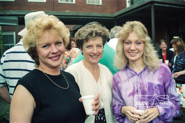 Photograph, Shire of Eltham Staff Christmas Breakup BBQ, 24 Dec 1991, 24/12/1991