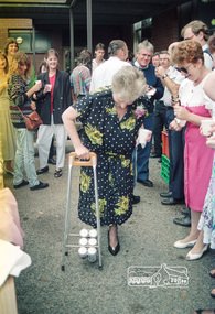 Photograph, Shire of Eltham Staff Christmas Breakup BBQ, 24 Dec 1991, 24/12/1991