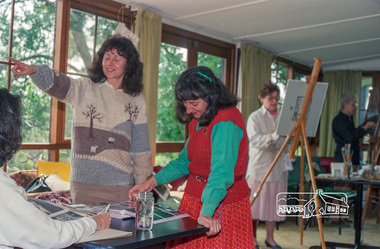 Photograph, Pottery Class, Eltham Living and Learning Centre, October 1988, 1988