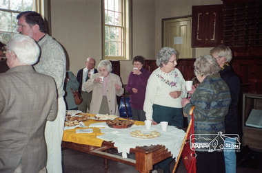 Photograph, Afternoon Tea in the Courthouse in celebration of the opening of the Local History Centre, 12 July 1998, 12/07/1998