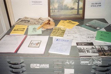 Photograph, Local History Centre display for Opening Day, 12 July 1998, 12/07/1998