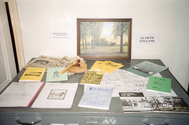 Photograph, Local History Centre display for Opening Day, 12 July 1998, 12/07/1998