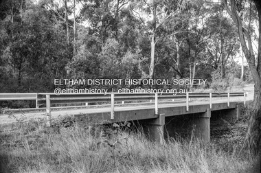 Negative - Photograph, Russell Yeoman, Oxley Bridge, Henley Road, Kangaroo Ground, c.1970
