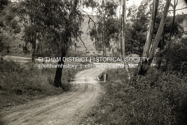 Photograph, Russell Yeoman, Mittons Bridge over Diamond Creek, c.1970