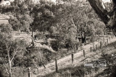 Photograph, Russell Yeoman, Lintons Bridge over Arthurs Creek, c.1970, 1970c