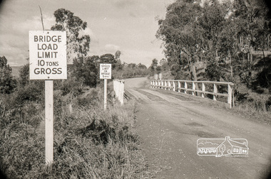 Negative - Photograph, Russell Yeoman, Burkes Bridge, Hurstbridge, c.1970