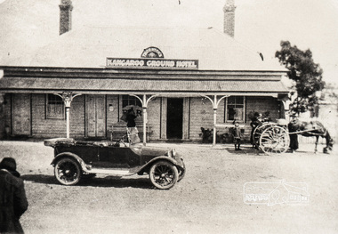 Negative - Photograph, Thornton's Kangaroo Ground Hotel, c.1925