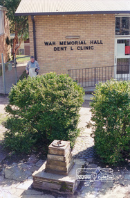 Negative - Photograph, Harry Gilham, Eltham War Memorial Hall Dental Clinic, Main Road, Eltham, c.Aug. 1996
