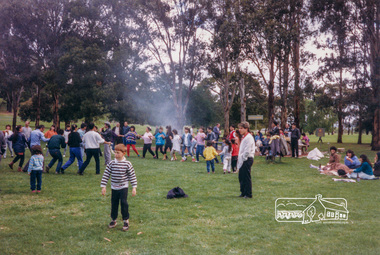 Photograph, Kurdish Folk-Dancing at Toorourrong Reservoir, 1987, 1987
