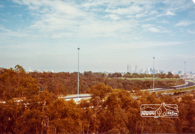 Photograph, Melbourne from Yarra Bend Park, Kew