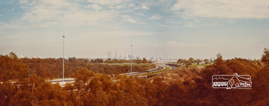 Photograph, Melbourne from Yarra Bend Park, Kew