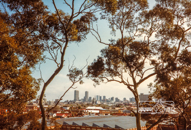 Photograph, Melbourne from Yarra Bend Park, Kew