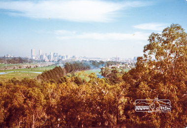 Photograph, Melbourne from Yarra Bend Park, Kew