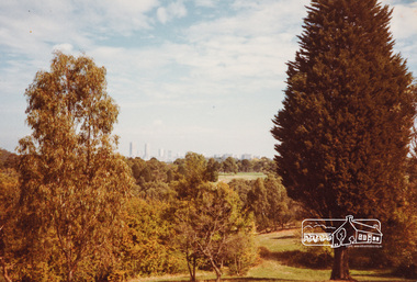Photograph, Melbourne from Yarra Bend Park, Kew