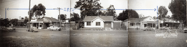 Photograph, Ian McDonald, Main Road, Eltham, between Arthur Street and Dudley Street, 4 January 1968, 04/01/1968