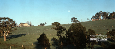 Photograph, Fred Mitchell, House and barn to the west of Fitzsimons Lane, Templestowe, 1968, 1968