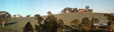 Photograph, Fred Mitchell, House and barn to the west of Fitzsimons Lane, Templestowe, 1968, 1968