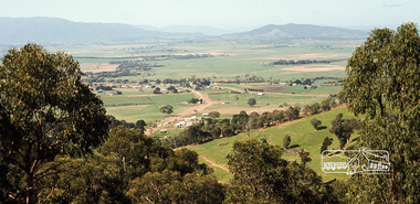 Photograph, Fred Mitchell, Yarra Glen Valley from lookout on Skyline Road, Yarra Glen, 1968, 1968