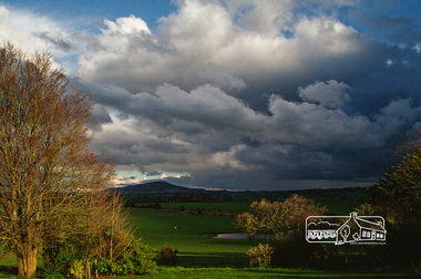 Photograph, Fred Mitchell, Approaching storm, Yarra Valley, Tarrawingee, 1990, 1990