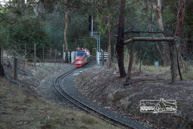 Photograph, Fred Mitchell, Special night run event, Diamond Valley Railway, 12 March 2006, 12/03/2006