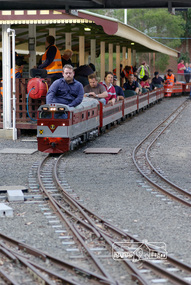 Photograph, Special night run event, Diamond Valley Railway, 11 March 2007, 12/03/2006