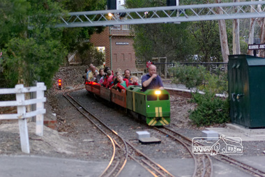 Photograph, Special night run event, Diamond Valley Railway, 11 March 2007, 12/03/2006