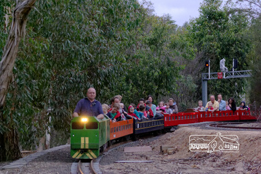 Photograph, Special night run event, Diamond Valley Railway, 11 March 2007, 12/03/2006