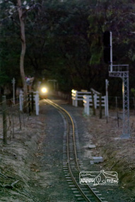 Photograph, Special night run event, Diamond Valley Railway, 11 March 2007, 12/03/2006
