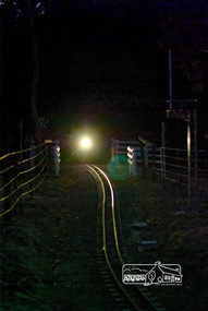 Photograph, Special night run event, Diamond Valley Railway, 11 March 2007, 12/03/2006