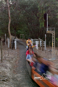 Photograph, Special night run event, Diamond Valley Railway, 11 March 2007, 12/03/2006