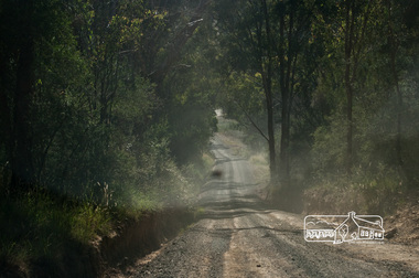 Photograph, Fred Mitchell, Dust on road, 16 December 2009, 16/12/2009