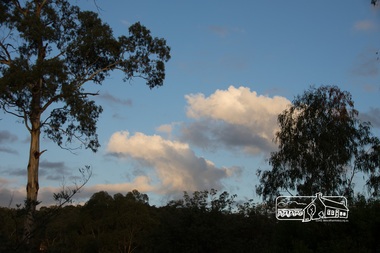 Photograph, Fred Mitchell, Clouds over the Diamond Creek Trail, 23 May 2014, 23/05/2014